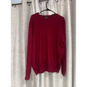 Pure Cashmere oversized maroon sweater size xl